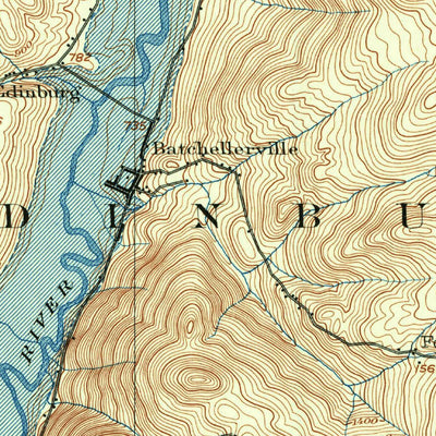 United States Geological Survey Broadalbin, NY (1899, 62500-Scale) digital map