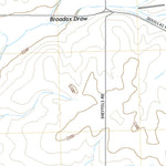 United States Geological Survey Broadax Draw, WA (2020, 24000-Scale) digital map