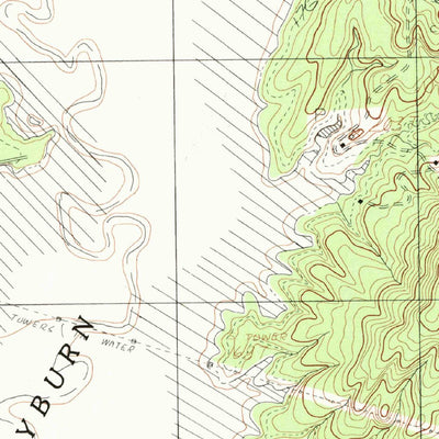 United States Geological Survey Broaddus, TX (1984, 24000-Scale) digital map