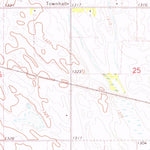 United States Geological Survey Broadland, SD (1973, 24000-Scale) digital map