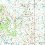 United States Geological Survey Broadus, MT-WY (1980, 100000-Scale) digital map