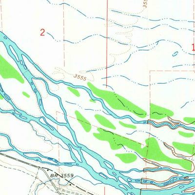 United States Geological Survey Broadwater, NE (1965, 24000-Scale) digital map