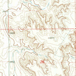 United States Geological Survey Broadwater NW, NE (1965, 24000-Scale) digital map