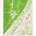 United States Geological Survey Broadway, VA (1947, 62500-Scale) digital map