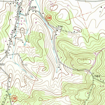 United States Geological Survey Broadway, VA (1967, 24000-Scale) digital map