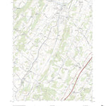 United States Geological Survey Broadway, VA (2022, 24000-Scale) digital map