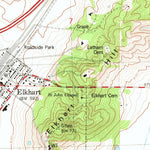 United States Geological Survey Broadwell, IL (1980, 24000-Scale) digital map
