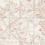 United States Geological Survey Broadwell Mesa, CA (1985, 24000-Scale) digital map