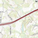 United States Geological Survey Brock, TX (2022, 24000-Scale) digital map