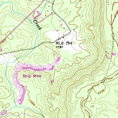 United States Geological Survey Brockdell, TN (1946, 24000-Scale) digital map