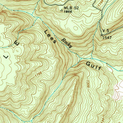 United States Geological Survey Brockdell, TN (1946, 24000-Scale) digital map