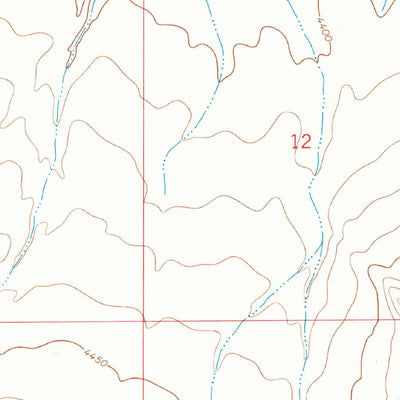 United States Geological Survey Brockman, NM (1964, 24000-Scale) digital map