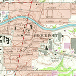 United States Geological Survey Brockport, NY (1971, 24000-Scale) digital map