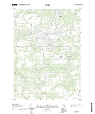 United States Geological Survey Brockport, NY (2023, 24000-Scale) digital map