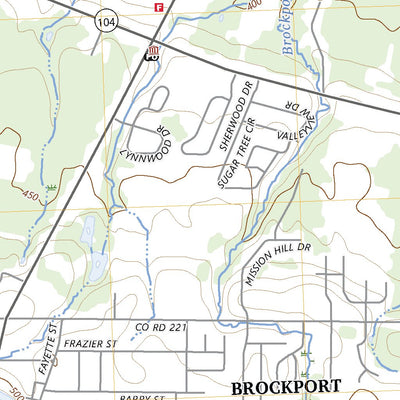 United States Geological Survey Brockport, NY (2023, 24000-Scale) digital map