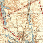 United States Geological Survey Brockton, MA (1941, 31680-Scale) digital map