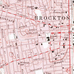 United States Geological Survey Brockton, MA (1975, 24000-Scale) digital map
