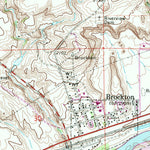 United States Geological Survey Brockton, MT (1972, 24000-Scale) digital map