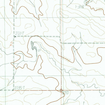 United States Geological Survey Brockway NE, MT (1983, 24000-Scale) digital map