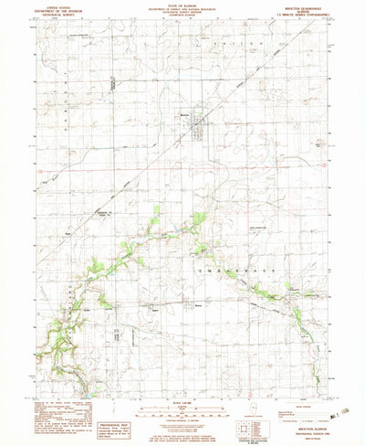 United States Geological Survey Brocton, IL (1982, 24000-Scale) digital map