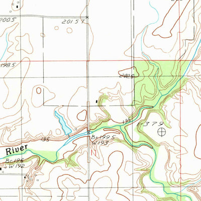 United States Geological Survey Brocton, IL (1982, 24000-Scale) digital map