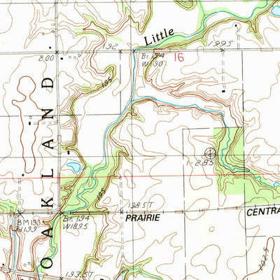 United States Geological Survey Brocton, IL (1982, 24000-Scale) digital map