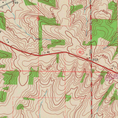 United States Geological Survey Brodhead East, WI-IL (1962, 24000-Scale) digital map