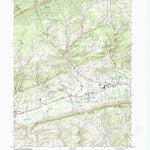 United States Geological Survey Brodheadsville, PA (1999, 24000-Scale) digital map