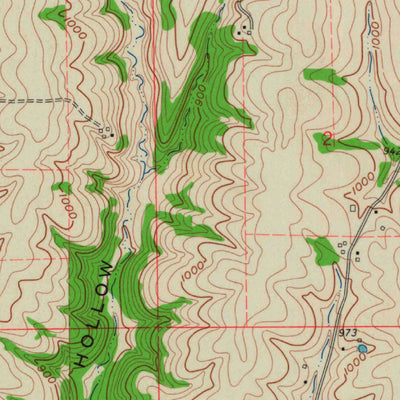 United States Geological Survey Brodtville, WI-IA (1962, 24000-Scale) digital map