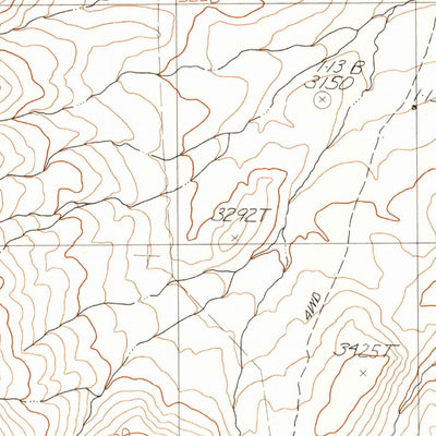 United States Geological Survey Brogan, OR (1990, 24000-Scale) digital map