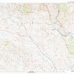 United States Geological Survey Brogan, OR-ID (1980, 100000-Scale) digital map