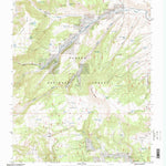 United States Geological Survey Broke Off Mountain, NM (1995, 24000-Scale) digital map