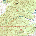 United States Geological Survey Broke Off Mountain, NM (1995, 24000-Scale) digital map
