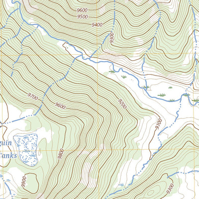 United States Geological Survey Broke Off Mountain, NM (2023, 24000-Scale) digital map