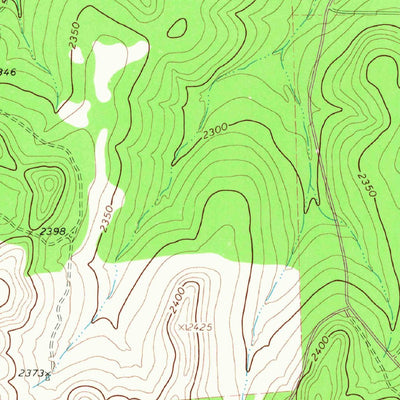 United States Geological Survey Brokeleg Mountain, TX (1963, 24000-Scale) digital map