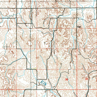 United States Geological Survey Broken Bow, NE (1985, 100000-Scale) digital map