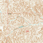 United States Geological Survey Broken Bow SE, NE (1951, 24000-Scale) digital map