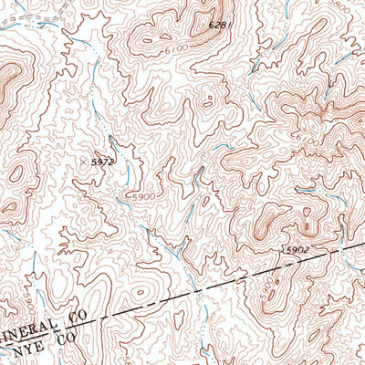 United States Geological Survey Broken Hills, NV (1972, 24000-Scale) digital map