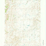 United States Geological Survey Broken Horn Creek, WY (1968, 24000-Scale) digital map