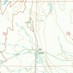 United States Geological Survey Broken Horn Creek, WY (1968, 24000-Scale) digital map