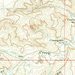 United States Geological Survey Broken Horn Creek, WY (1968, 24000-Scale) digital map