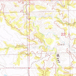 United States Geological Survey Broken Leg Dam, SD (1981, 24000-Scale) digital map