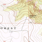 United States Geological Survey Broken Rib Creek, CO (1974, 24000-Scale) digital map