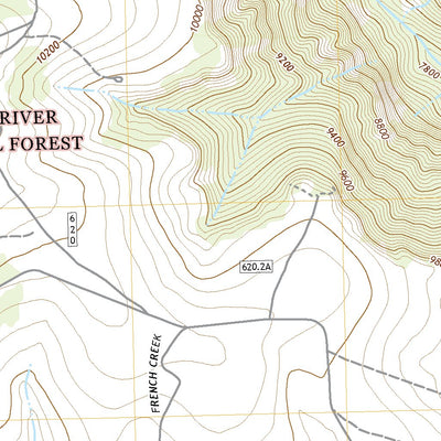 United States Geological Survey Broken Rib Creek, CO (2019, 24000-Scale) digital map