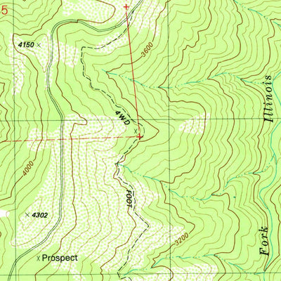 United States Geological Survey Broken Rib Mountain, CA-OR (1982, 24000-Scale) digital map