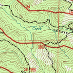 United States Geological Survey Broken Rib Mountain, CA-OR (1996, 24000-Scale) digital map