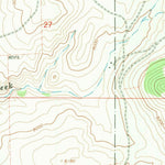 United States Geological Survey Brokenback Narrows, WY (1967, 24000-Scale) digital map