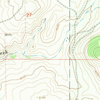 United States Geological Survey Brokenback Narrows, WY (1967, 24000-Scale) digital map