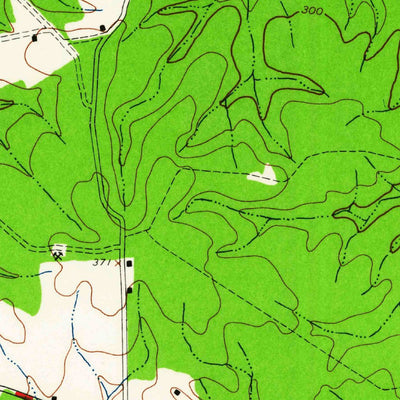 United States Geological Survey Brokenburg, VA (1942, 24000-Scale) digital map