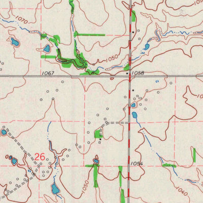 United States Geological Survey Bronson, KS (1966, 24000-Scale) digital map